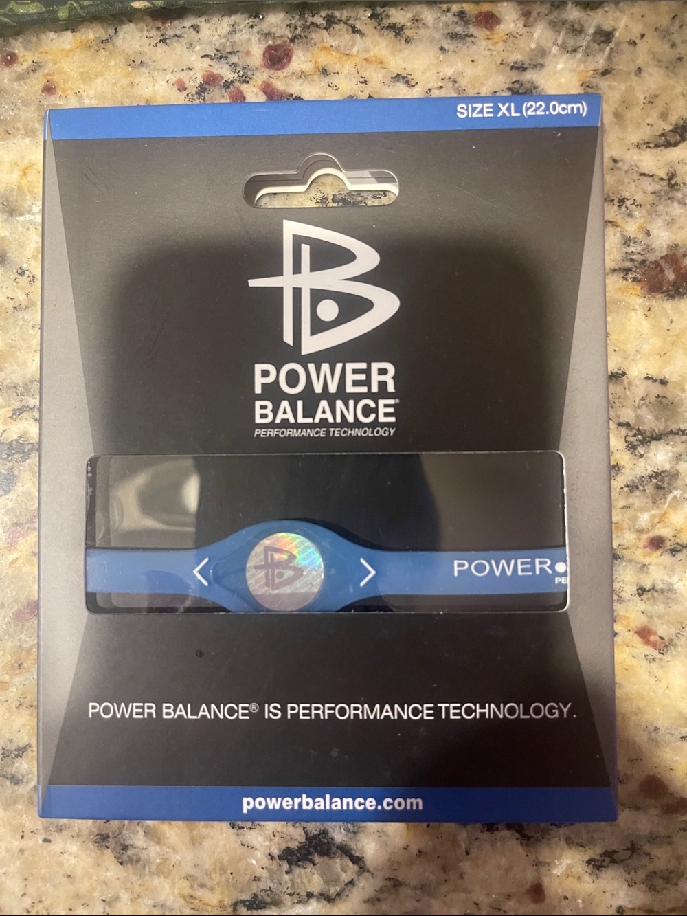 Performance Wristband - Blue (Size XL)